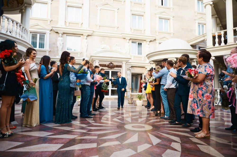 Свадьба на летней террасе "Villa ArtE"