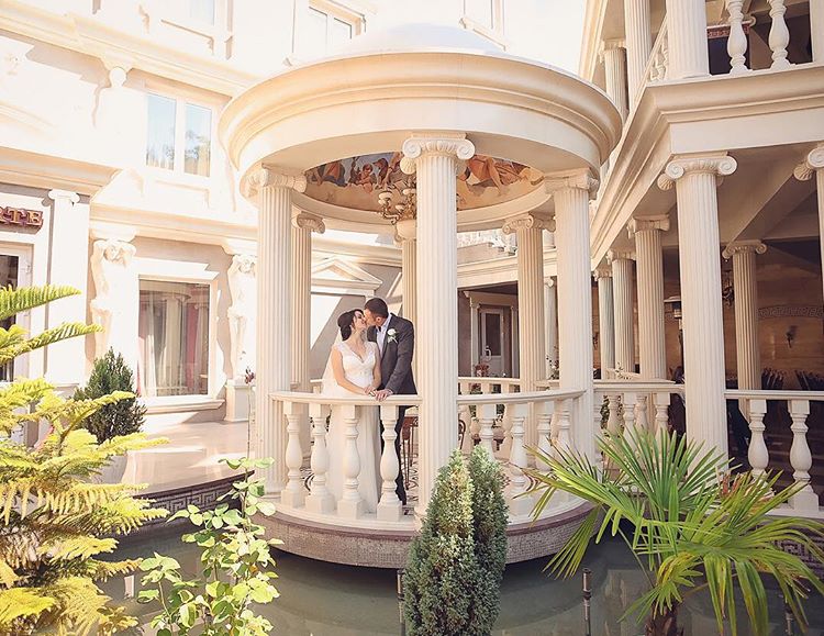 Wedding on the summer terrace of the Villa ArtE